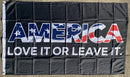 America Love It Or Leave It 3'X5' Flag Rough Tex® 100D