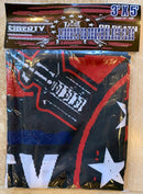 Gadsden Liberty Or Death Black  3'X5' Flag Rough Tex® 100D