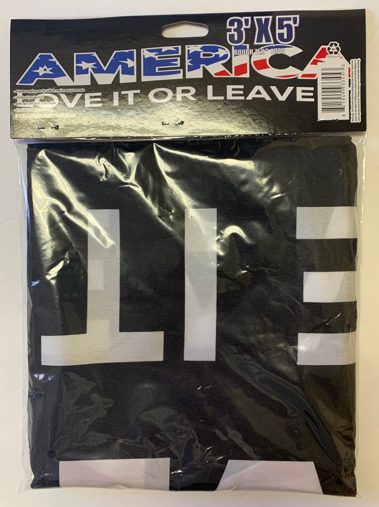 America Love It Or Leave It 3'X5' Flag Rough Tex® 100D