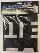 America Love It Or Leave It 3'X5' Flag Rough Tex® 100D