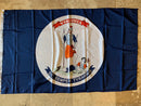 Virginia Sic Semper Tyrannis 1861-1865 Flag 6'x10' Rough Tex® 100D