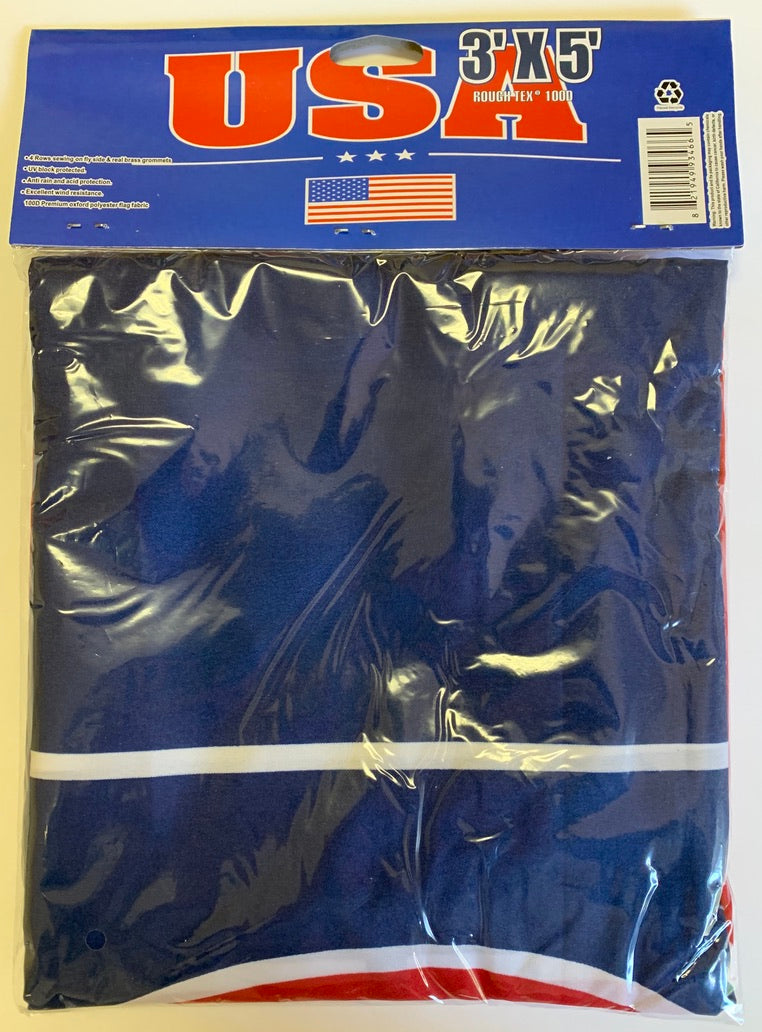 USA American 3'X5' Flag Rough Tex® 100D