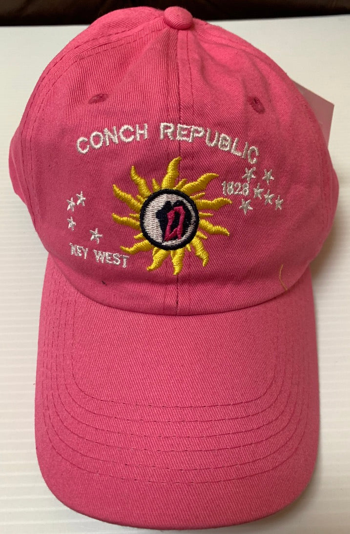 Conch Republic Hot Pink Washed - Cap