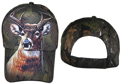 Deer Buck Cap 12 Pack