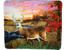 Deer Polar Fleece Blanket 12 Pack