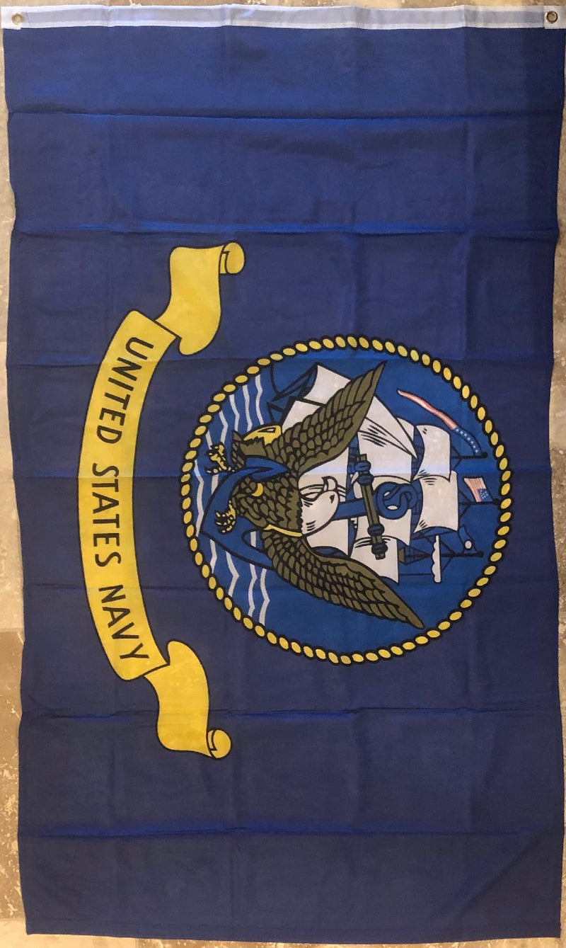 UNITED STATES NAVY 3'X5' DOUBLE KNIT EXTREME OUTDOOR FLAG