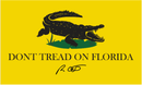 Don't Tread On Florida Alligator Alcatraz 3'X5' Flag ROUGH TEX® 100D