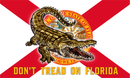Don't Tread On Florida State 3'X5' Flag ROUGH TEX® 100D