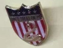 Don't Tread On Me USA Badge Lapel Pin
