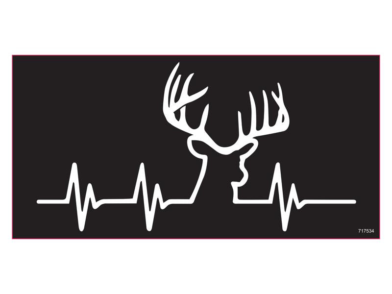 Deer Heartbeat - Bumper Sticker