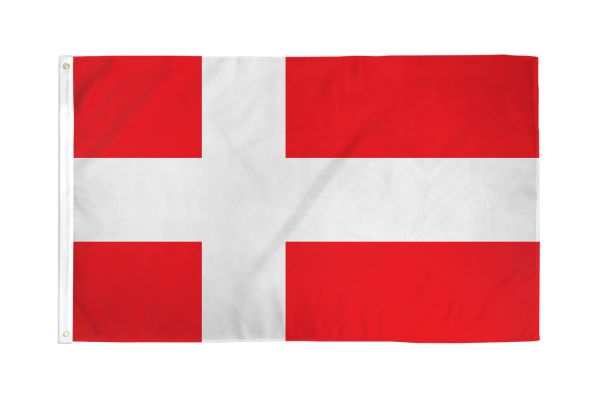 Denmark 3'X5' Country Flag ROUGH TEX® 68D Nylon