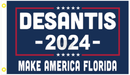 Desantis 2024 Make America Florida 3'X5' Flag Rough Tex® 100D