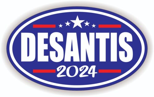 DeSantis 2024 Oval Bumper Sticker
