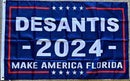 Desantis 2024 Make America Florida 3'X5' Flag ROUGH TEX® 100D
