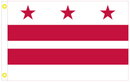 District of Colombia Washington DC 4'x6' Flag Rough Tex® 100D