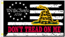 Don't Tread On Me We The People 1776 Gadsden 3'X5' Flag ROUGH TEX® 100D