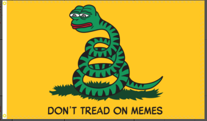 Don't Tread On Memes 3'X5' Flag Rough Tex® 100D