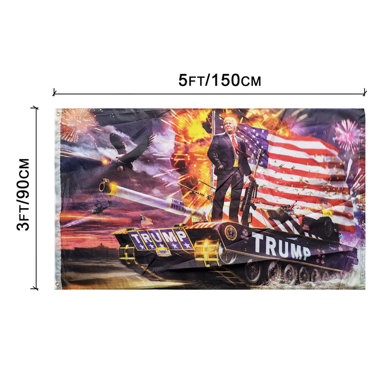 Trump Commander Tank 3'X5' Rough Tex® 68D Nylon