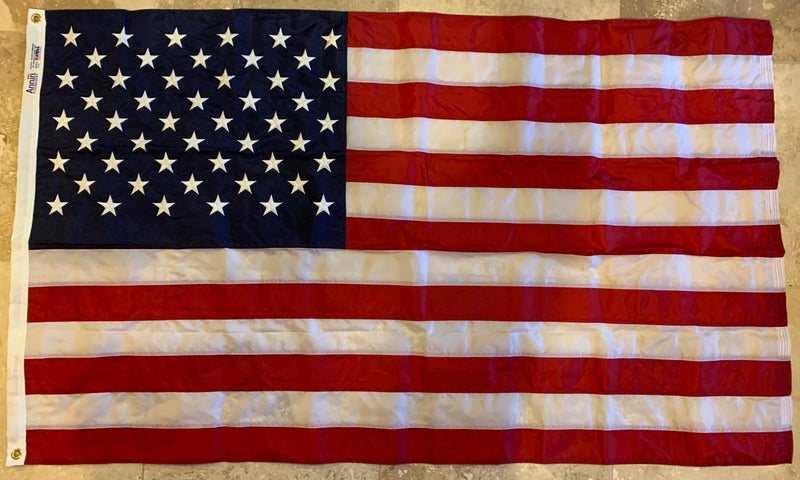 United States Flag 3'X5' 100% All Weather Nylon Annin Flagmakers®