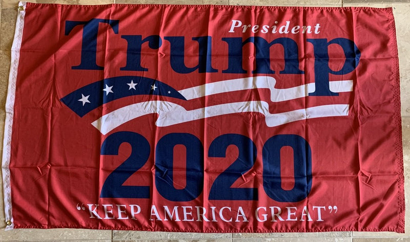 President Trump 2020 KAG Keep America Great Red 6'X10' XXXL Flag Rough Tex® 68D Nylon