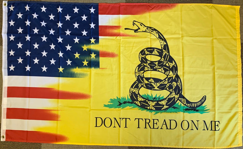 American Gadsden Flag 3x5 100D Rough Tex® USA Dont Tread on Me