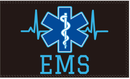 Emergency Medical Service EMS Heart Beat 3'X5' Flag Rough Tex® 100D