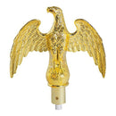 USA 8' Foot Telescoping Pole Kit with Flag, Base & Eagle Topper Flagpole Indoor Kits