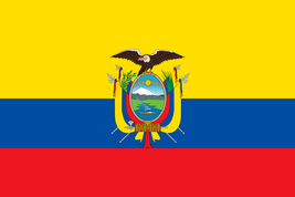 Ecuador 3'x5' Flag ROUGH TEX® 68D Nylon