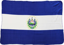 El Salvador Flag Deluxe Polar Fleece Blanket
