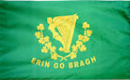 Erin Go Bragh 3'x5' Embroidered Flag ROUGH TEX® 300D Oxford Nylon