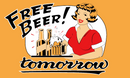 FREE BEER TOMORROW 3X5 68D NYLON