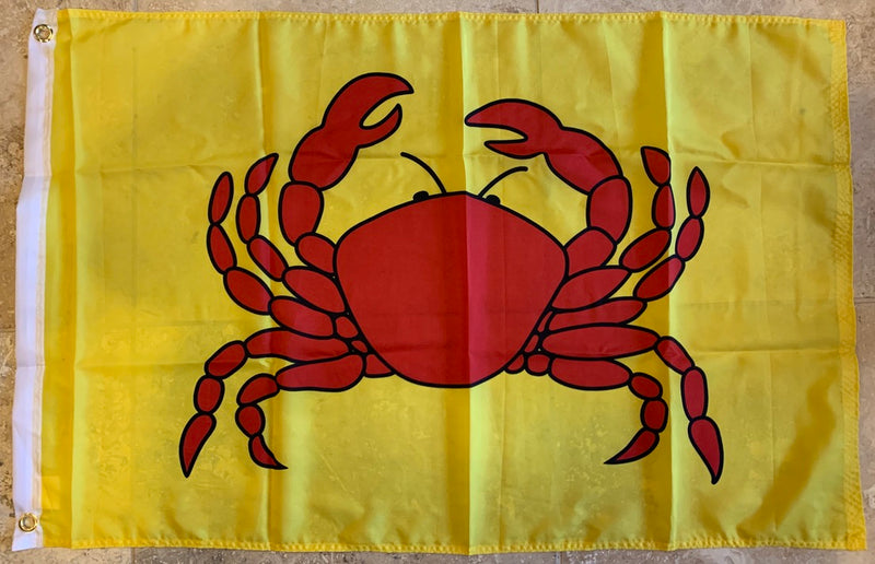 Crab Flag 2'X3' Flag- Rough Tex ®100D