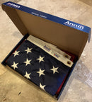 United States Flag 3'X5' 100% All Weather Nylon Annin Flagmakers® Made in USA American flags