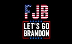 FJB Let's Go Brandon 3'X5' Flag ROUGH TEX® Nylon 150D
