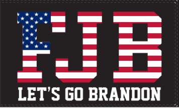FJB Let's Go Brandon USA 3'X5' Flag ROUGH TEX® 100D