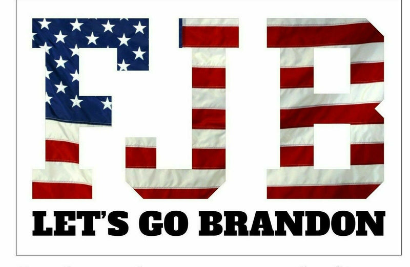 FJB USA Let's Go Brandon 3'x5' Double Sided Flag ROUGH TEX® 100D