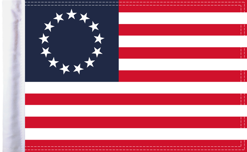 Betsy Ross 3'X5' Flag W/ Sleeve - Rough Tex® 100D