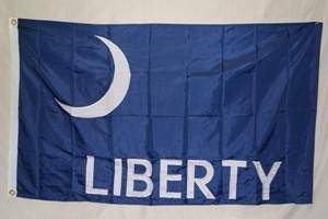 FT Moultrie Liberty Flag Nylon EMBROIDERED 5'x8' Flag ROUGH TEX® 300D