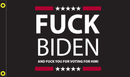 F... Biden 3'X5' Rough Tex® 100D TRUMP FLAG (FUCK Biden)