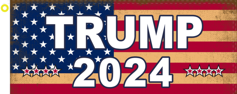 3'X5'  TRUMP 2024 F*CK YOUR FEELINGS FLAG