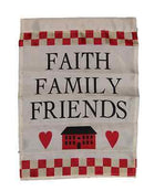 Faith Family Friends Printed Garden Flag Rough Tex ® Brand