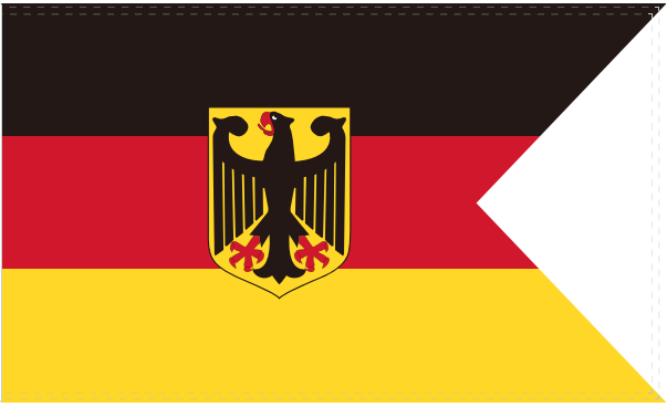 Federal Republic of Germany 3'X5' Flag ROUGH TEX® 100D