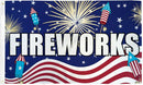 Fireworks USA 3'X5' Flag ROUGH TEX® 100D