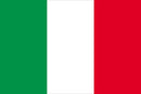 Italy Flag with Grommets 12'X18' Rough Tex® 100D