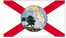 Florida State 1861 3'X5' Flag ROUGH TEX® 100D