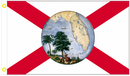 Florida 1861 3'X5' Flag ROUGH TEX® 100D Rare Old Banner