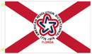 Florida Bicentennial 3'X5' Flag ROUGH TEX® 100D