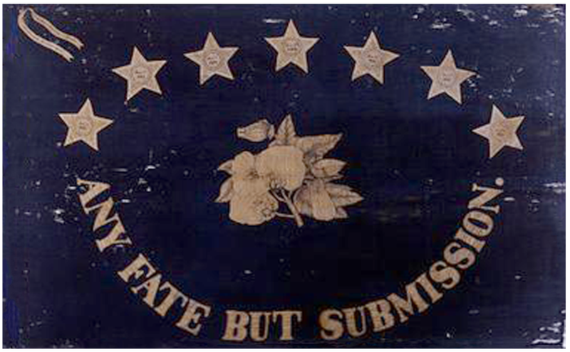 Florida Secession Any Fate But Submission 3'X5' Flag ROUGH TEX® 100D Saint Augustine Blues