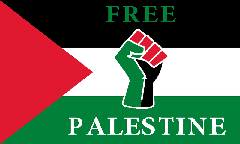 Free Palestine 3'x5' Nylon Flag ROUGH TEX® 68D Clearance Sale