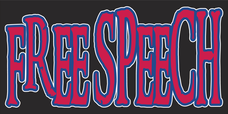 Free Speech - Bumper Sticker